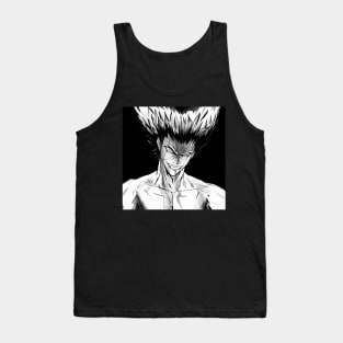 the mark of the wolves garou martial art expert in anime style ecopop in dark Tank Top